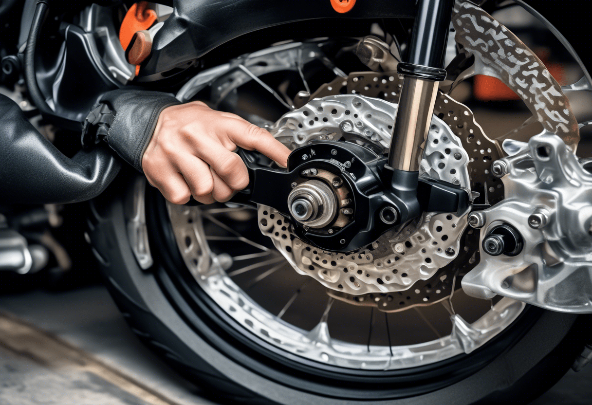 Como ajustar o freio da moto