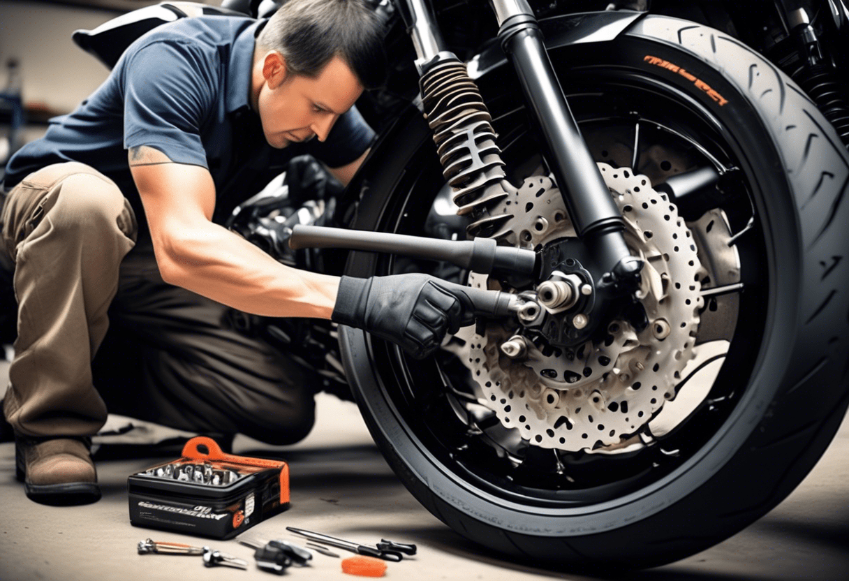 Como fazer a revisão dos componentes mecânicos da moto