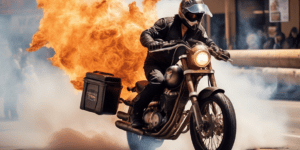 o que é bom para queimadura de moto