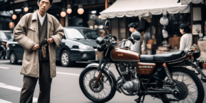 por que o japonês não anda de moto