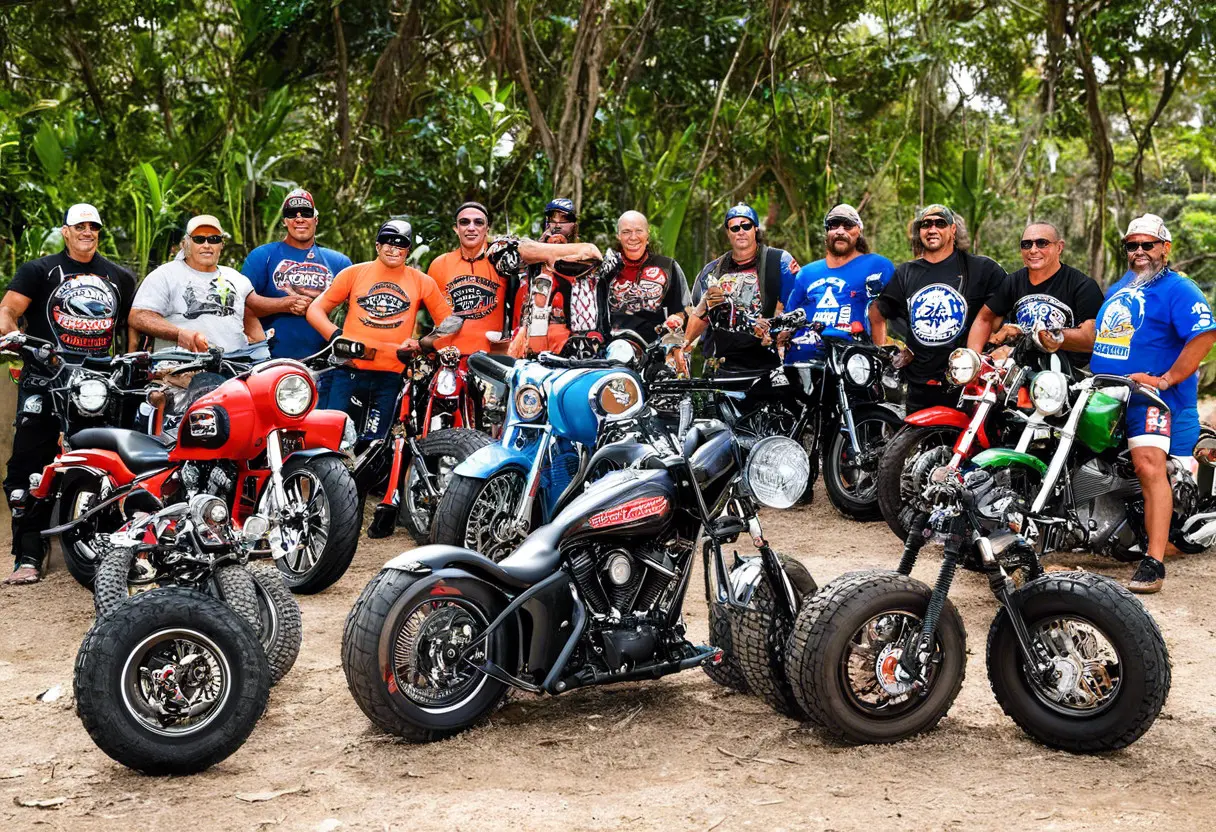 Quais os principais grupos de motociclistas do Brasil
