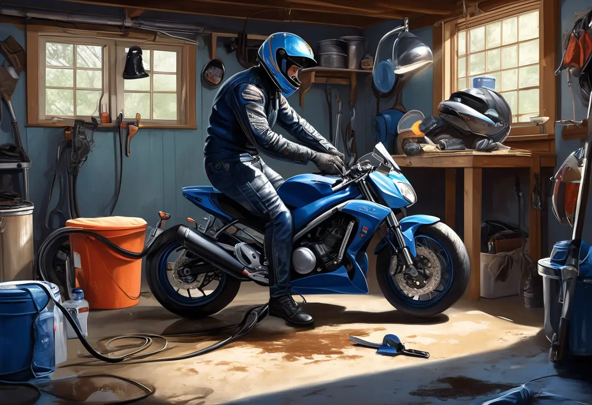 Como limpar o capacete de moto