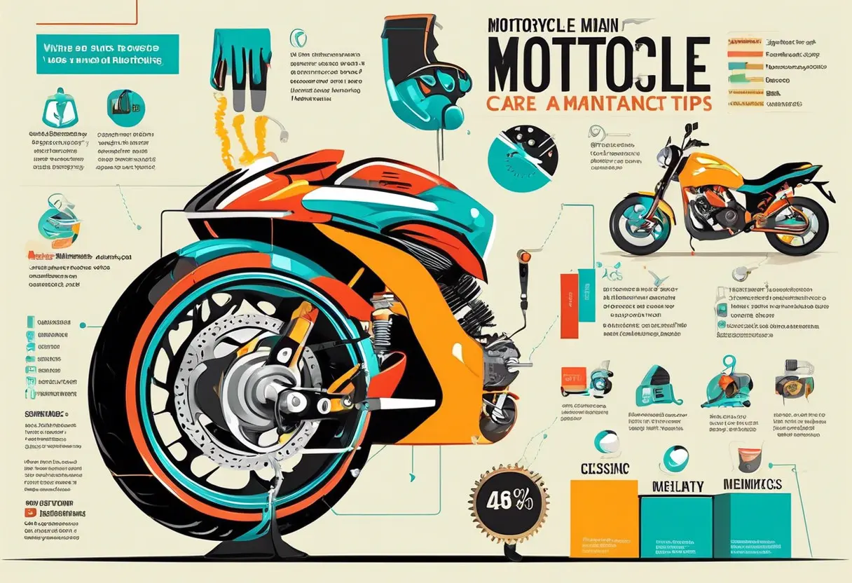 Quais os principais cuidados com a moto?